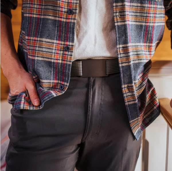 Grip6 Standard Classic Belt (Gunmetal) - Neat Street Philippines