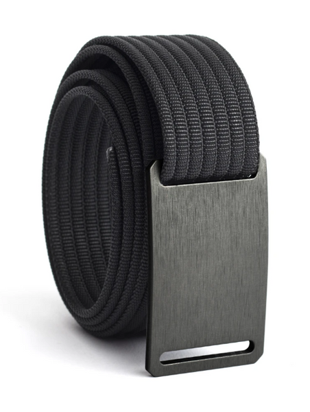Grip6 Narrow Classic Belt (Gunmetal) - Neat Street Philippines