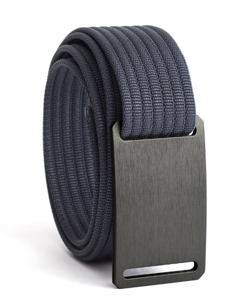 Grip6 Narrow Classic Belt (Gunmetal) - Neat Street Philippines