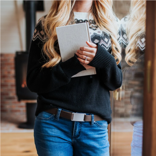 Grip6 Narrow Classic Belt (Granite) - Neat Street Philippines