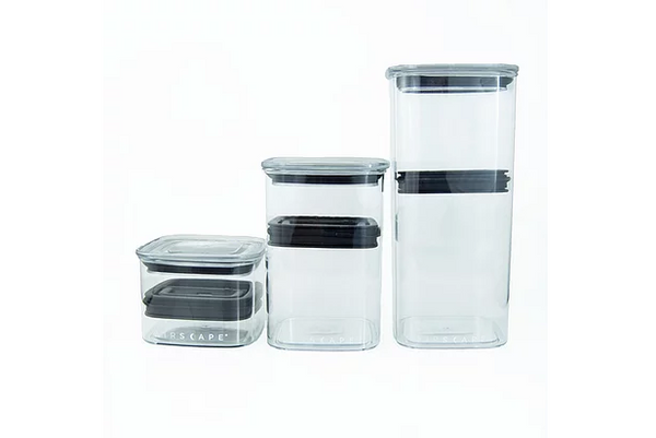 Airscape Lite Vacuum Airtight Canister Clear Plastic - Large 10" - Neat Street Philippines