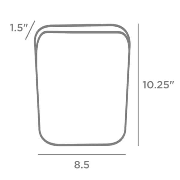 Stasher Airtight Reusable Silicone Bag - Half Gallon Size