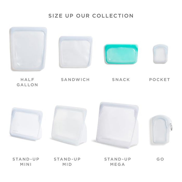 Stasher Airtight Reusable Silicone Bag - Snack Size