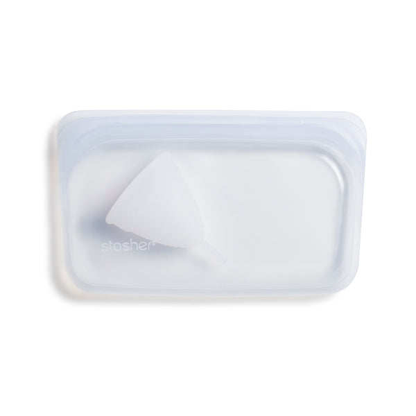 Stasher Airtight Reusable Silicone Bag - Snack Size