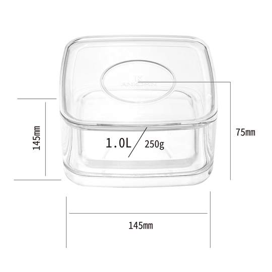 Ankomn EZ Choice Storage 1.0L (Crystal Clear)