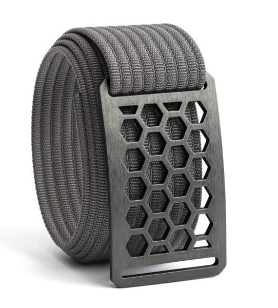 Grip6 Standard Honeycomb Belt (Gunmetal) - Neat Street Philippines