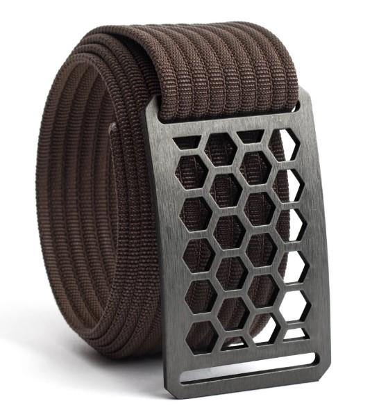 Grip6 Standard Honeycomb Belt (Gunmetal) - Neat Street Philippines