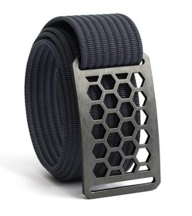 Grip6 Standard Honeycomb Belt (Gunmetal) - Neat Street Philippines