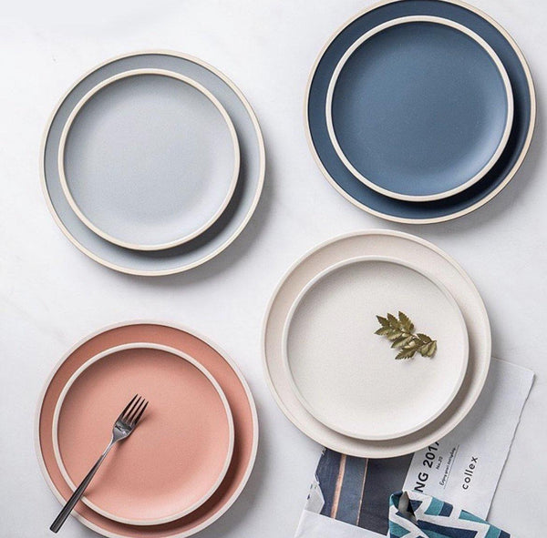 Miche'le Porcelain Plates (8" or 10") - Neat Street Philippines
