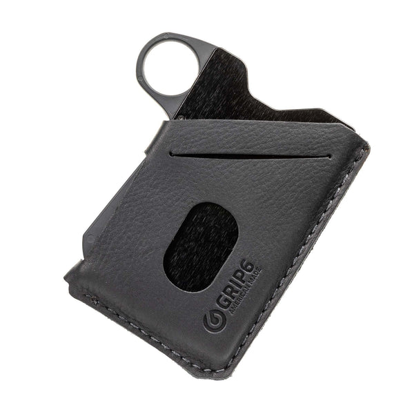 Grip6 RFID Wallet (With Loop, Black Leather) - Neat Street Philippines