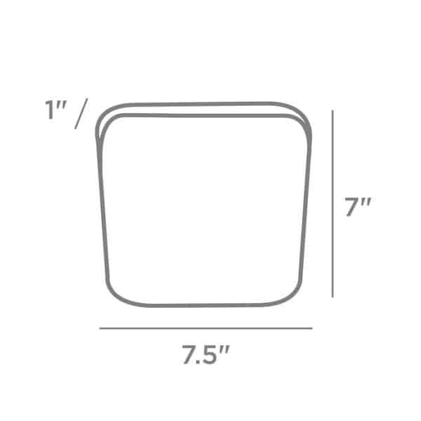 Stasher Airtight Reusable Silicone Bag - Sandwich Size