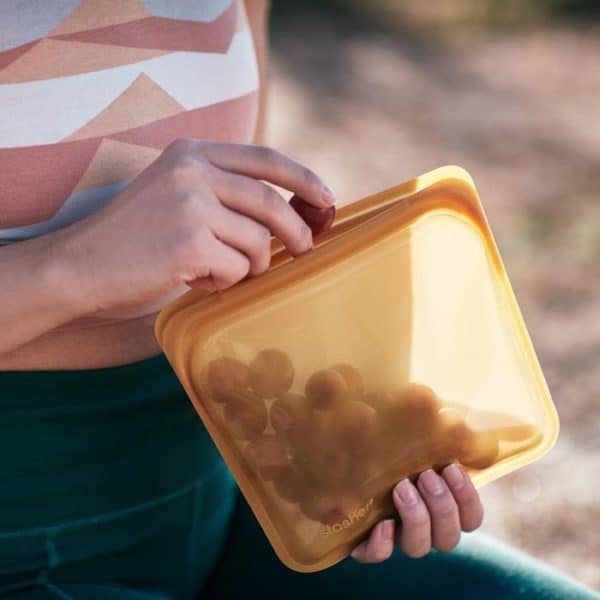 Stasher Airtight Reusable Silicone Bag - Sandwich Size