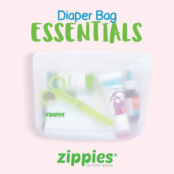 Zippies Reusable Stand Up Bags Sampler (Pack of 3) - White - Neat Street Philippines