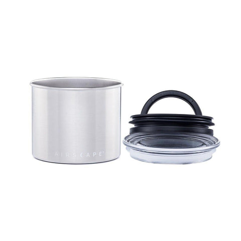 Airscape Vacuum Airtight Canister 4" 250g (Stainless Steel) - Neat Street Philippines