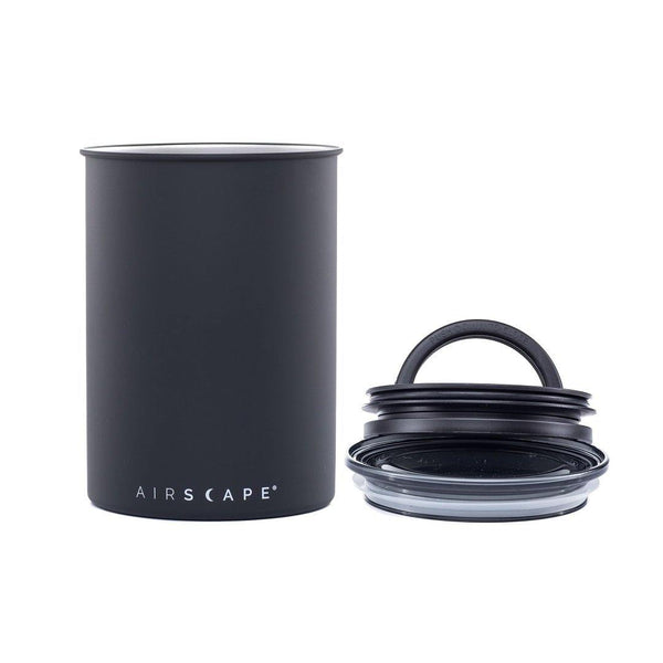 Airscape Vacuum Airtight Canister 7" 500g (Matte Black) - Neat Street Philippines