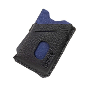 Grip6 RFID Wallet (No Loop, Black Leather) - Neat Street Philippines