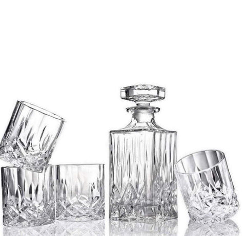 Scottie Crystal Decanter and Glass Set - Neat Street Philippines